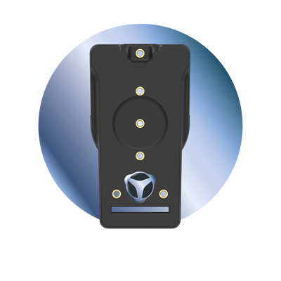 Decalcomania con logo 3D